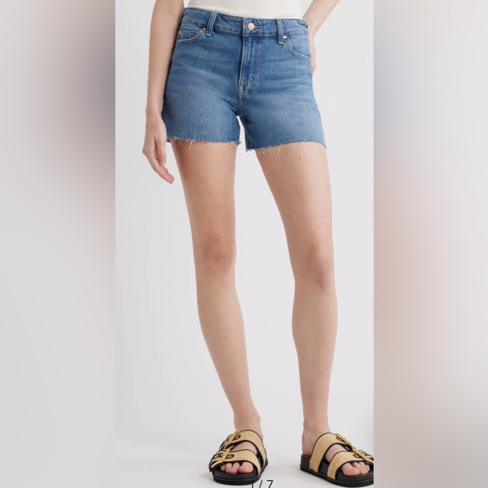 Madewell Blue Denim Women Shorts